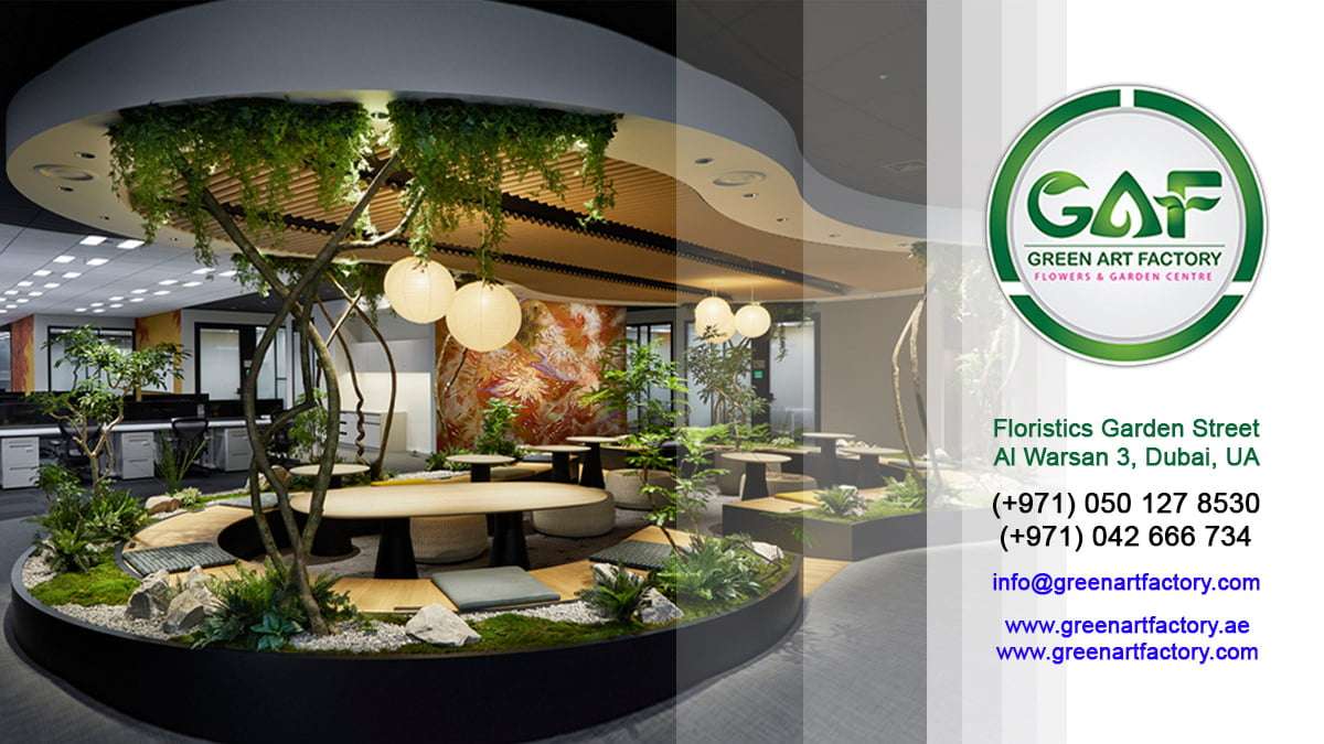 Green wall supplier Dubai, UAE Moss Wall Interior Design