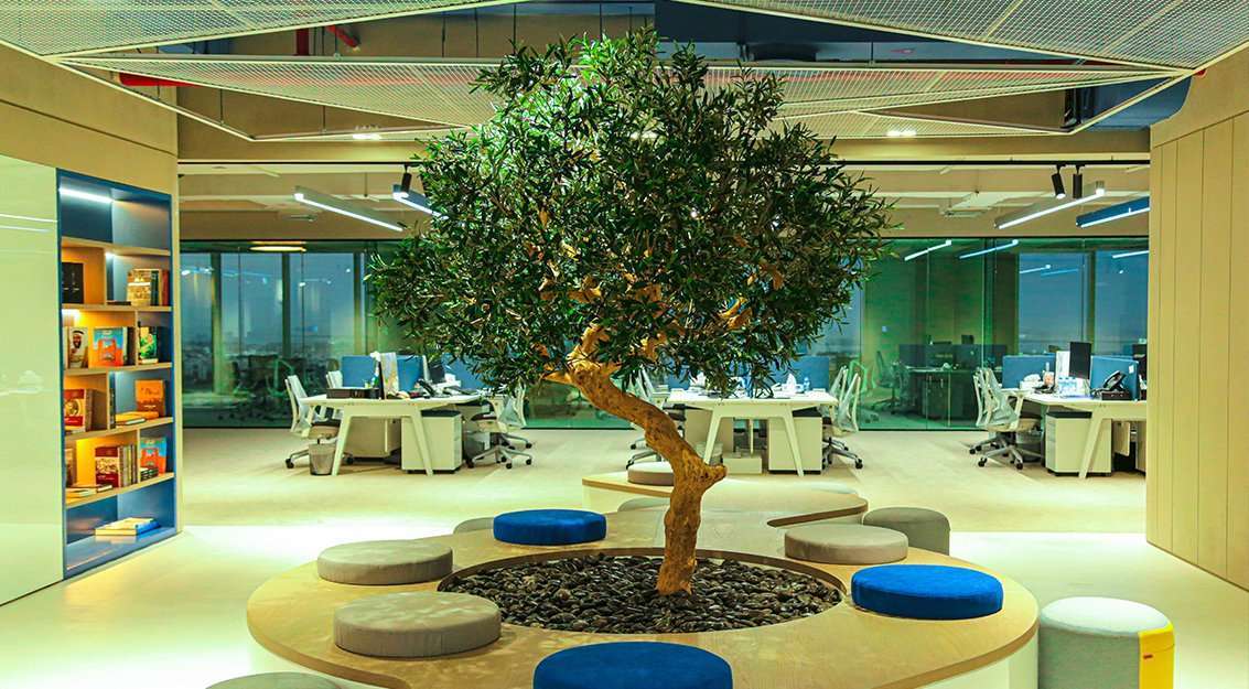 Bespoke Artificial Olive Tree Green Art Factory